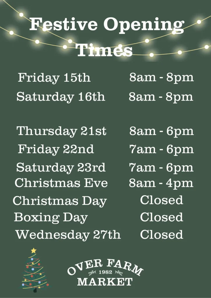 Festive Opening Times 2023