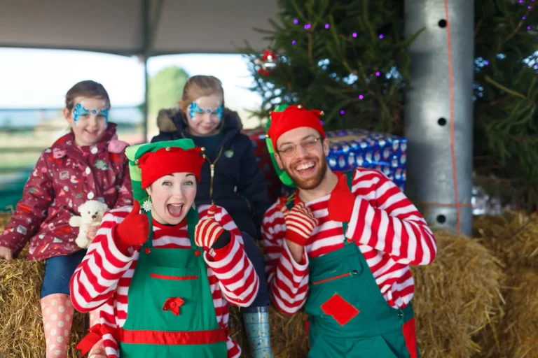 Cheeky elves and children