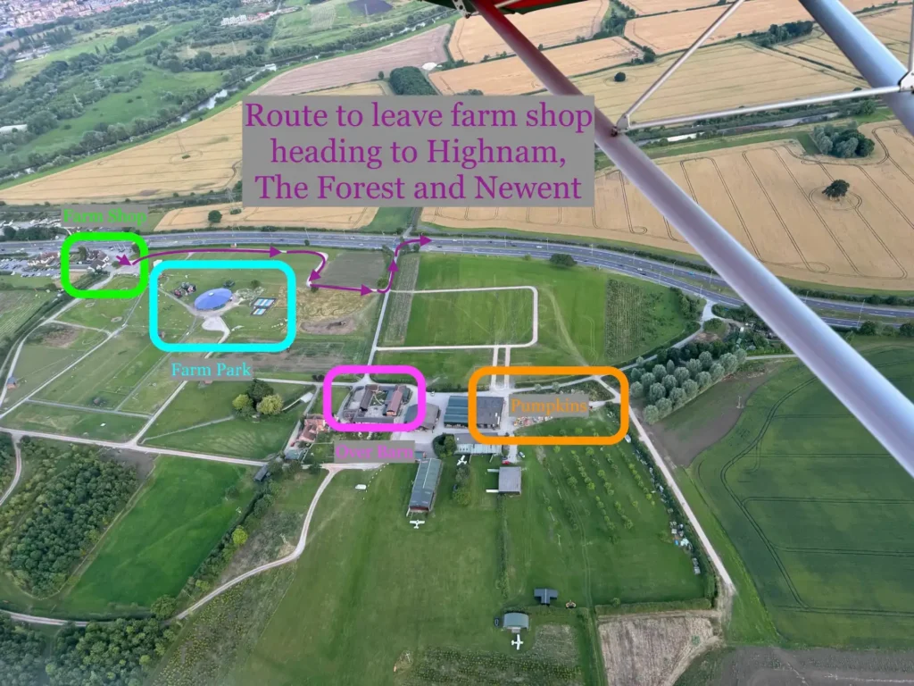 Shop exit route for customer during A40 works